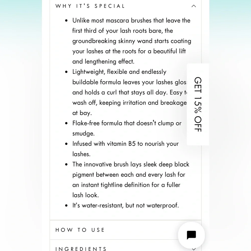 Swefеd Pro Lash Lift Mascara — Aqua Black